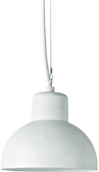 Aca Bero Φωτιστικό Καμπάνα LED 10W E27 Weiß Ø20xH124cm