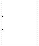 Typotrust Μηχανογραφικό Χαρτί Μονό Λευκό 24 X 28 70γρ. Continuous Paper MX09