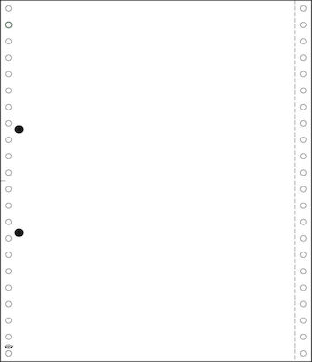 Typotrust Μηχανογραφικό Χαρτί Μονό Λευκό 24 X 28 70γρ. MX09