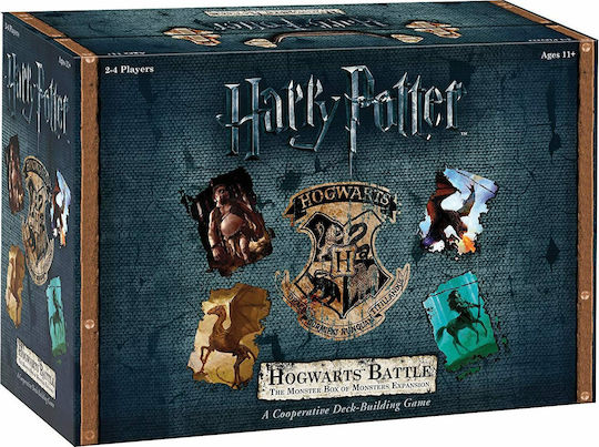 Extensie joc Harry Potter Hogwarts Battle Monster Box pentru 4-7 jucători 8+ ani (EN) USAopoly