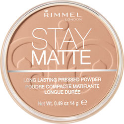Rimmel Stay Matte Pressed Powder 010 Cald 14gr Rimmel Stay Matte Pressed Powder 010 Cald 14gr