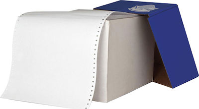 Typotrust Μηχανογραφικό Χαρτί Λευκό 24x28cm Endlospapier 2000 Blätter MX01