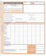 Pepico Απόδειξη Παροχής Υπηρεσιών Invoice Μπλοκ Τιμολογίων Τριπλότυπο (3x50 Φύλλα)