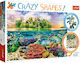 Crazy Shapes: Tropical Island Puzzle 2D 600 Pieces