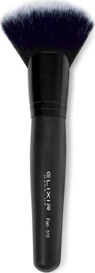 Elixir Professional Synthetic Make Up Brush for Highlighter Fan 515