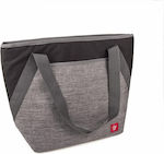 Iris Barcelona Insulated Bag Shoulderbag Cooler 18 liters L45 x W15 x H37.5cm. Gray