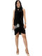 Toi&Moi Summer Mini Evening Dress Black 50-3989-19