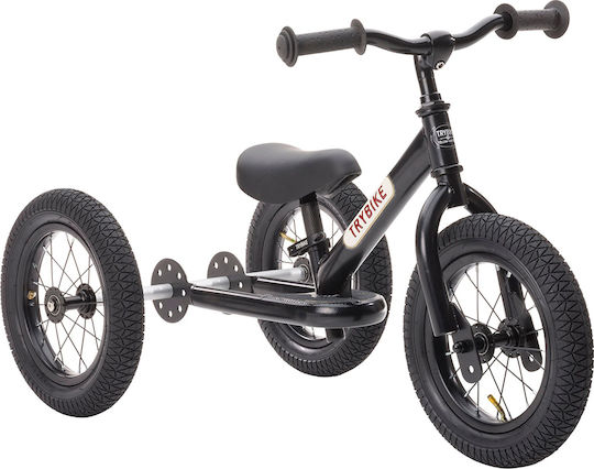 Trybike Tricicletă pentru copii Vintage 2 in 1 Negru