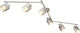 Globo Lighting Alys Spot with 6 Lights and with Socket E14 in Silver Color