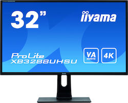 Iiyama ProLite XB3288UHSU-B1 VA Monitor 31.5" 4K 3840x2160 cu Timp de Răspuns 3ms GTG