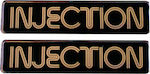 Car Signal Stickers Injection 2pcs