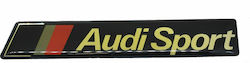Adhesive Badge for Car Audisport 12 x 2cm