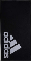 Adidas Πετσέτα Θαλάσσης Μαύρη 140x70εκ.