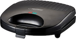 Esperanza EKT009 1000W για 2 Τοστ Μαύρη Esperanza EKT009 1000W για 2 Τοστ Μαύρη