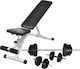 vidaXL Einstellbarer Trainingsbank