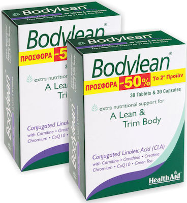 Health Aid Bodylean CLA Plus Συμπλήρωμα για Αδυνάτισμα 60 κάψουλες 60 ταμπλέτες