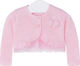 Mayoral Kids Bolero Jacket Pink