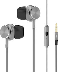 UiiSii GT500 In-Ear Freihändig Kopfhörer mit Stecker 3.5mm Gray