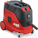 Flex VCE 33 L MC Umede Uscate 1400W Capacitate Recipient 30lt Roșie