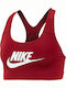 Dri-Fit Swoosh Futura Sport-BH Damen Burgundisches Sport-BH