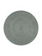 vidaXL Handmade Rug Round Wicker Green