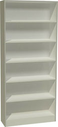 Libro 80 Floor Chipboard Bookcase Oak 80x27x180cm