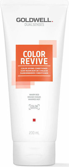 Goldwell Dualsenses Color Revive Conditioner Διατήρησης Χρώματος για Βαμμένα Μαλλιά Warm Red 200ml