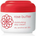 Ziaja Rose Butter Feuchtigkeitsspendend Creme Gesicht Tag für Empfindliche Haut 50ml