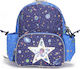 Laken Cosmos Schulranzen Rucksack Kindergarten mit Flaschenhalter Blau 25 x 11 x 33cm