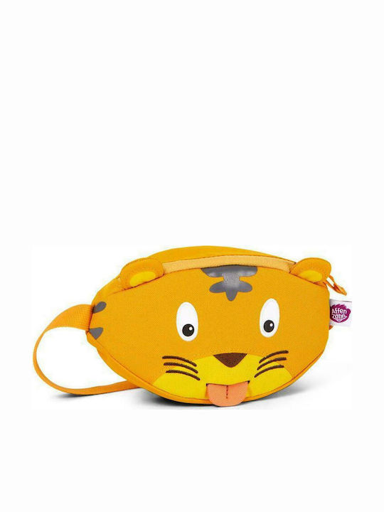 Affenzahn Timmy Tiger Παιδικό Τσαντάκι Μέσης Πορτοκαλί 21.5x5.5x5.5εκ.