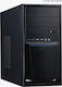 Linkworld 7271-23 Midi-Turm Computergehäuse Schwarz
