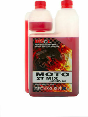 Envol Moto Mix Λάδι Μίξης για Δίχρονους Κινητήρες (2T) 1lt