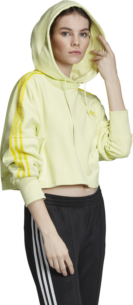 womens yellow adidas hoodie