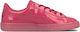 Puma Kids Sneakers Basket Patent Fuchsia 362461-01