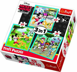 Детски Пъзел Mickey Mouse & Friends 106бр Trefl