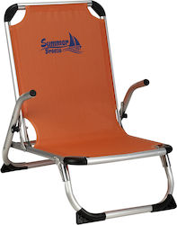 Thirea Small Chair Aluminium with High Back Orange Thirea Small Chair Aluminium with High Back Orange