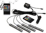 Sistem Decorativ Interior de Iluminat Auto 12V RGB 51074b