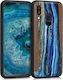 KWmobile Watercolor Waves Umschlag Rückseite Hö...