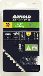 Arnold Kettensägekette mit Schritt 3/8"LP