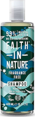 Faith in Nature Fragrance Free Shampoos for All Hair Types 400ml