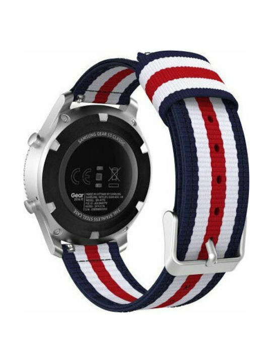 Quickfit 5 Stripes Blue Red White Amazfit Verge Skroutz.gr
