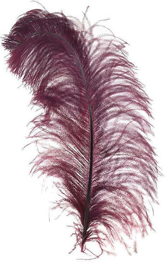 Decorative Feather Fuchsia Inart