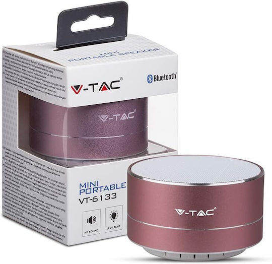 Boxă Bluetooth 3W Cu Durată De Viață A Bateriei Până La 3 Ore Roz 7715