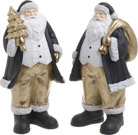 Santa Claus Black 25x13x10cm 2pcs