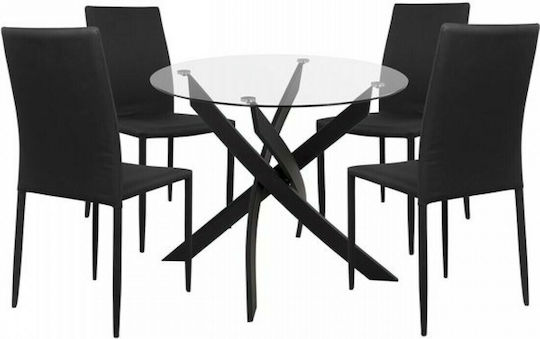 Esszimmer Teta 5Stück 90x90cm