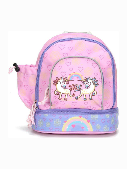 Laken Unix School Bag Backpack Kindergarten in Pink color