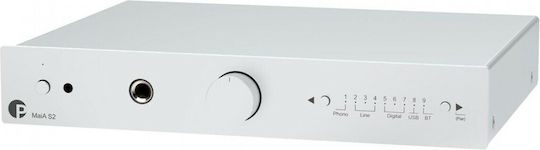 Pro-Ject Audio MaiA S2 Ολοκληρωμένος Ενισχυτής Hi-Fi Stereo 38W/4Ω 25W/8Ω Ασημί