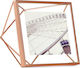 Umbra Prisma Fotorahmen Metallisch mit Kupfer Rahmen Copper