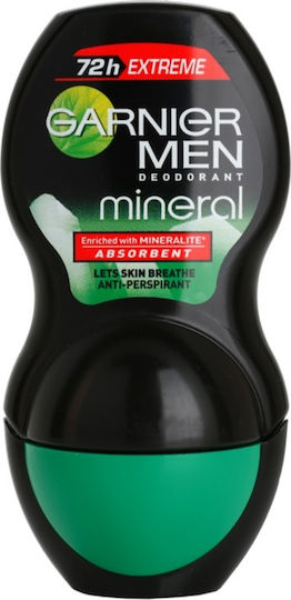 Garnier Mineral 72H Extreme Deodorant 72h sub formă de Roll-On 50ml