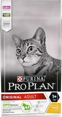 Purina Pro Plan Original Adult Optirenal Hrană Uscată pentru Pisici Adulte cu Pui 1.5kg